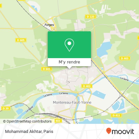 Mohammad Akhtar, 10 Rue Paul Langevin 77130 Montereau-Fault-Yonne plan