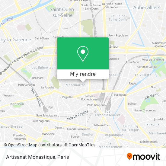 Artisanat Monastique plan