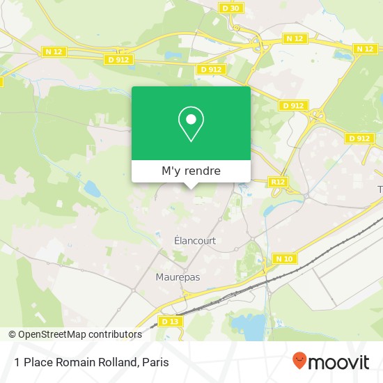 1 Place Romain Rolland plan