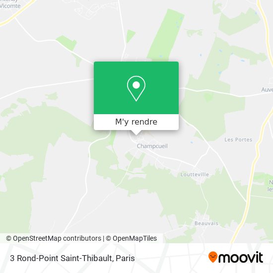 3 Rond-Point Saint-Thibault plan
