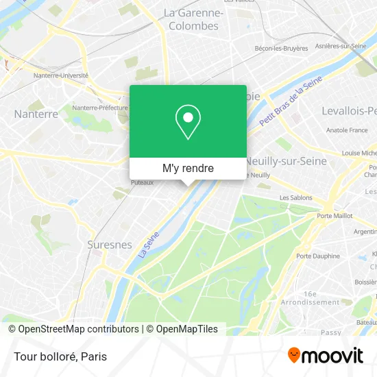Tour bolloré plan
