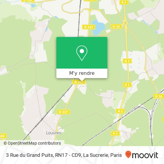 3 Rue du Grand Puits, RN17 - CD9, La Sucrerie plan