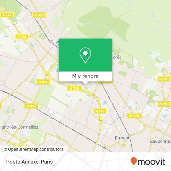 Poste Annexe plan