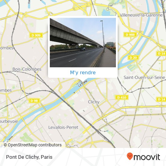 Pont De Clichy plan