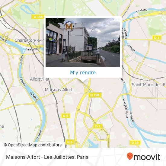 Maisons-Alfort - Les Juillottes plan