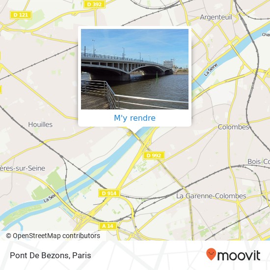 Pont De Bezons plan