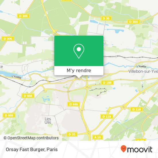 Orsay Fast Burger plan