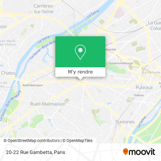 20-22 Rue Gambetta plan