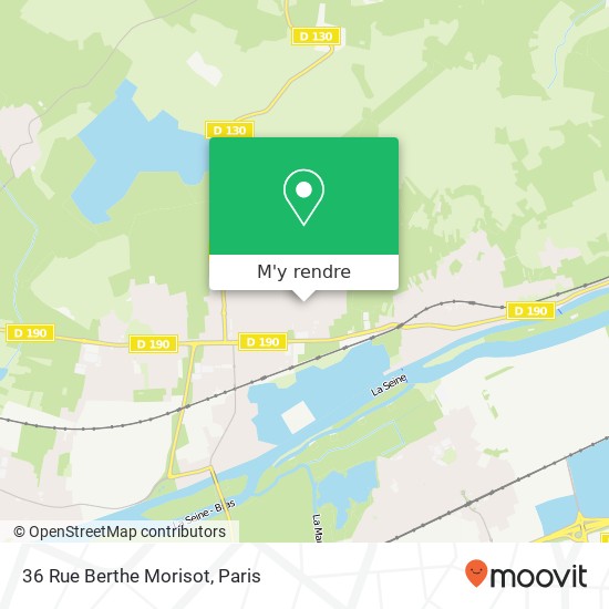 36 Rue Berthe Morisot plan