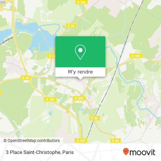 3 Place Saint-Christophe plan