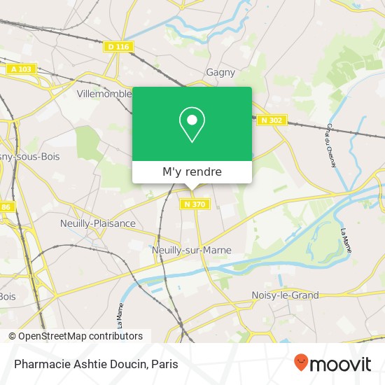 Pharmacie Ashtie Doucin plan