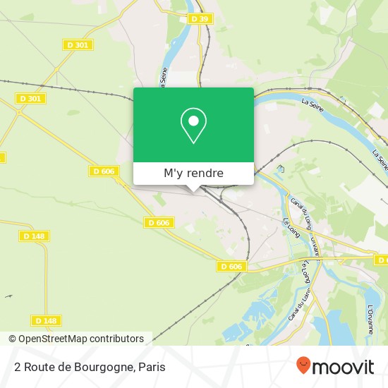 2 Route de Bourgogne plan