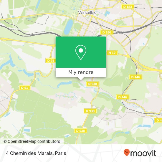 4 Chemin des Marais plan