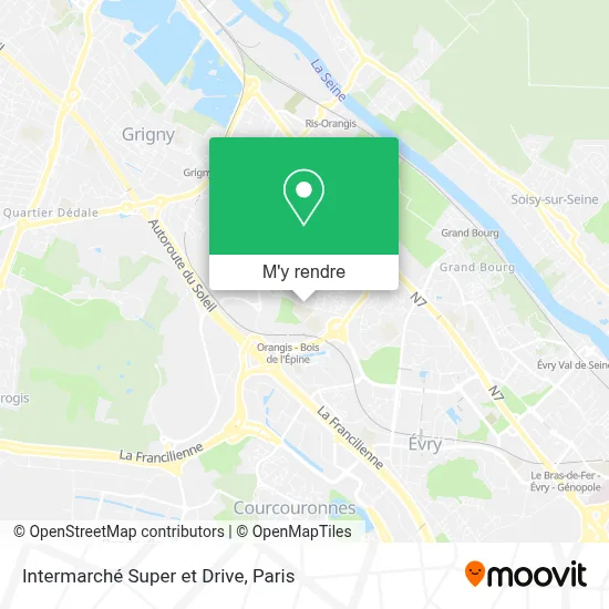 Intermarché Super et Drive plan