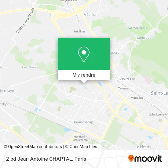 2 bd Jean-Antoine CHAPTAL plan
