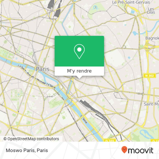 Moswo Paris plan