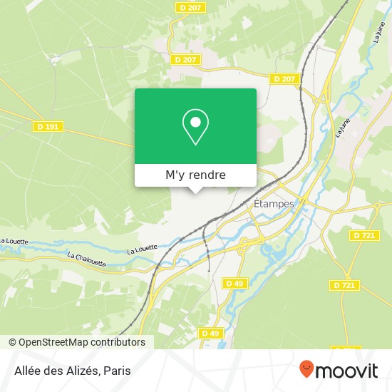 Allée des Alizés plan