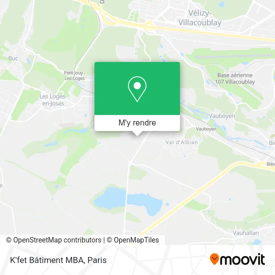 K'fet Bâtiment MBA plan