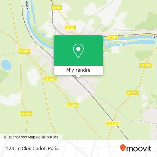 124 Le Clos Cadot plan