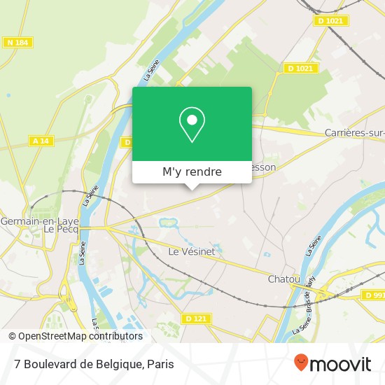 7 Boulevard de Belgique plan