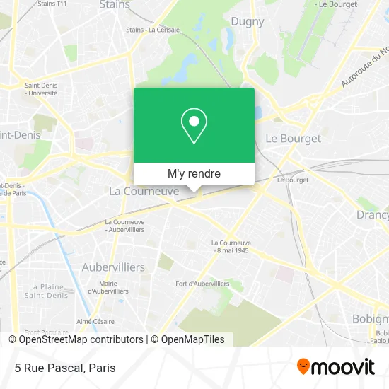 5 Rue Pascal plan