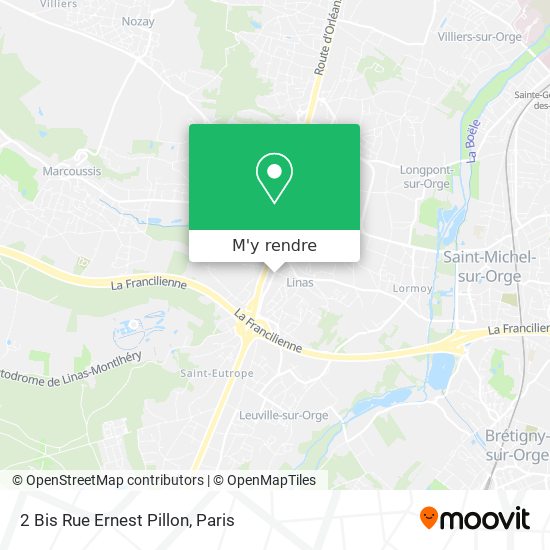 2 Bis Rue Ernest Pillon plan