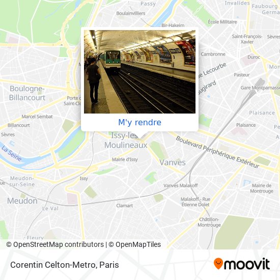 Corentin Celton-Metro plan