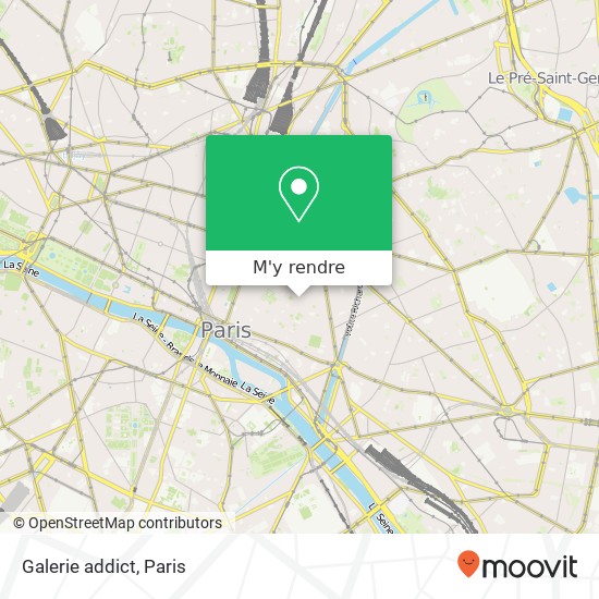 Galerie addict plan