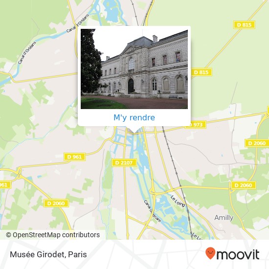 Musée Girodet plan