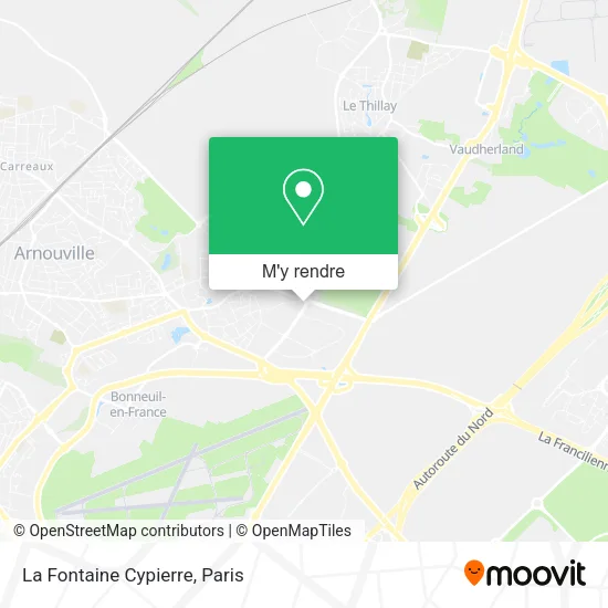 La Fontaine Cypierre plan