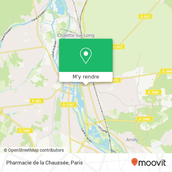 Pharmacie de la Chaussée plan