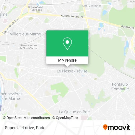 Super U et drive plan