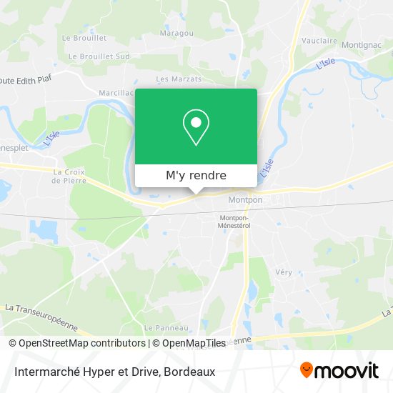 Intermarché Hyper et Drive plan
