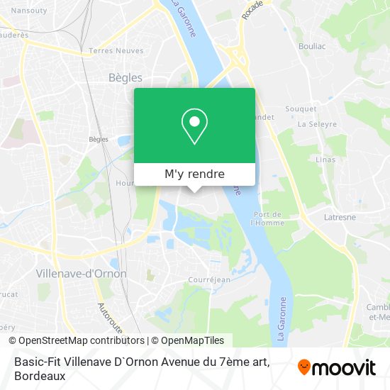Basic-Fit Villenave D`Ornon Avenue du 7ème art plan