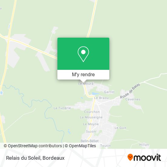 Relais du Soleil plan