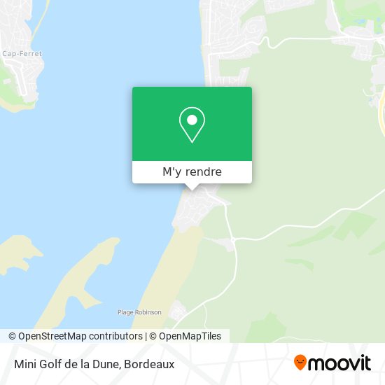 Mini Golf de la Dune plan