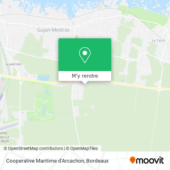 Cooperative Maritime d'Arcachon plan