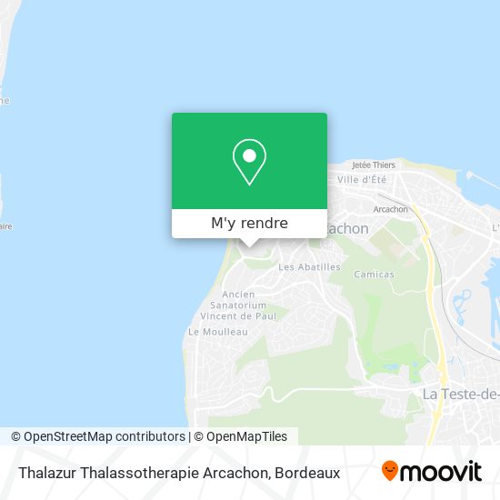 Thalazur Thalassotherapie Arcachon plan