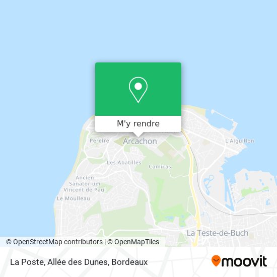 La Poste, Allée des Dunes plan