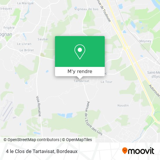 4 le Clos de Tartavisat plan