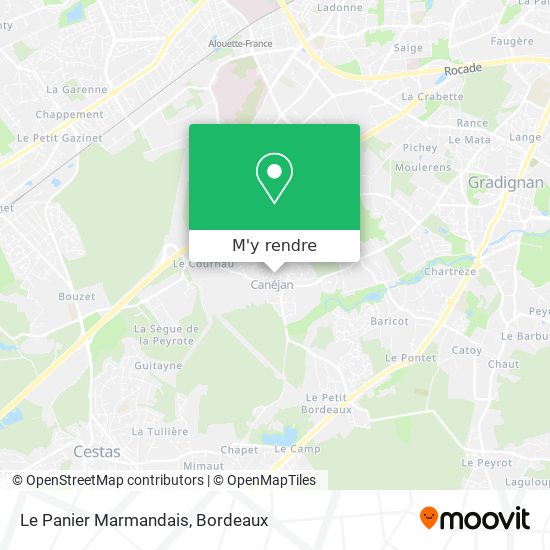 Le Panier Marmandais plan