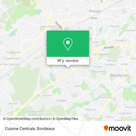 Cuisine Centrale plan