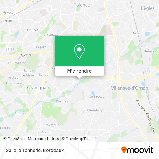 Salle la Tannerie plan