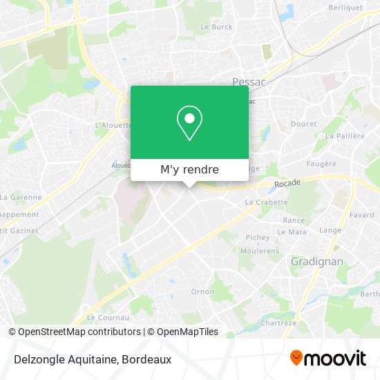 Delzongle Aquitaine plan