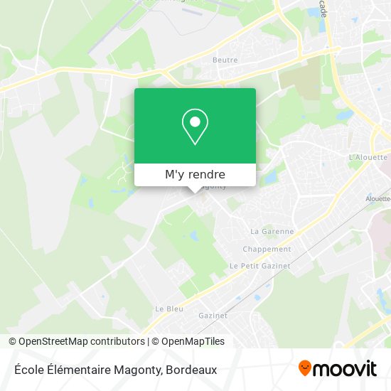 École Élémentaire Magonty plan