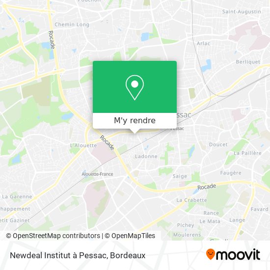 Newdeal Institut à Pessac plan