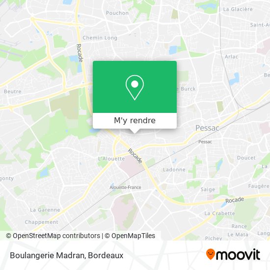 Boulangerie Madran plan