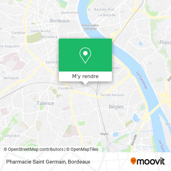 Pharmacie Saint Germain plan