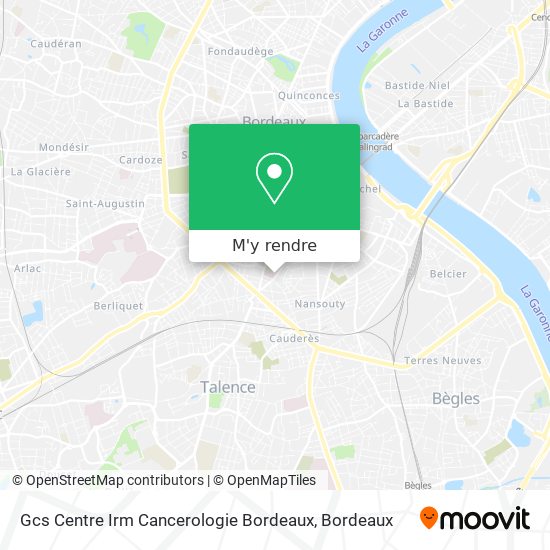 Gcs Centre Irm Cancerologie Bordeaux plan