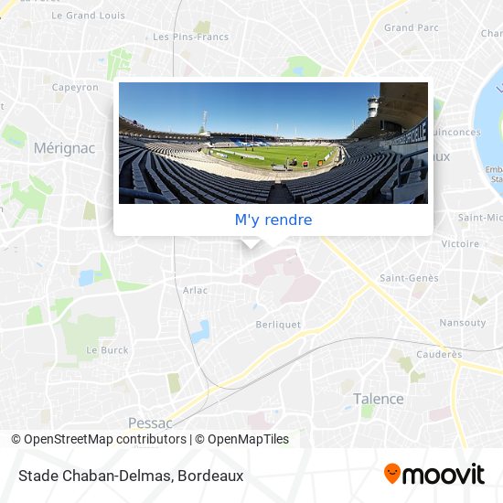 Stade Chaban-Delmas plan